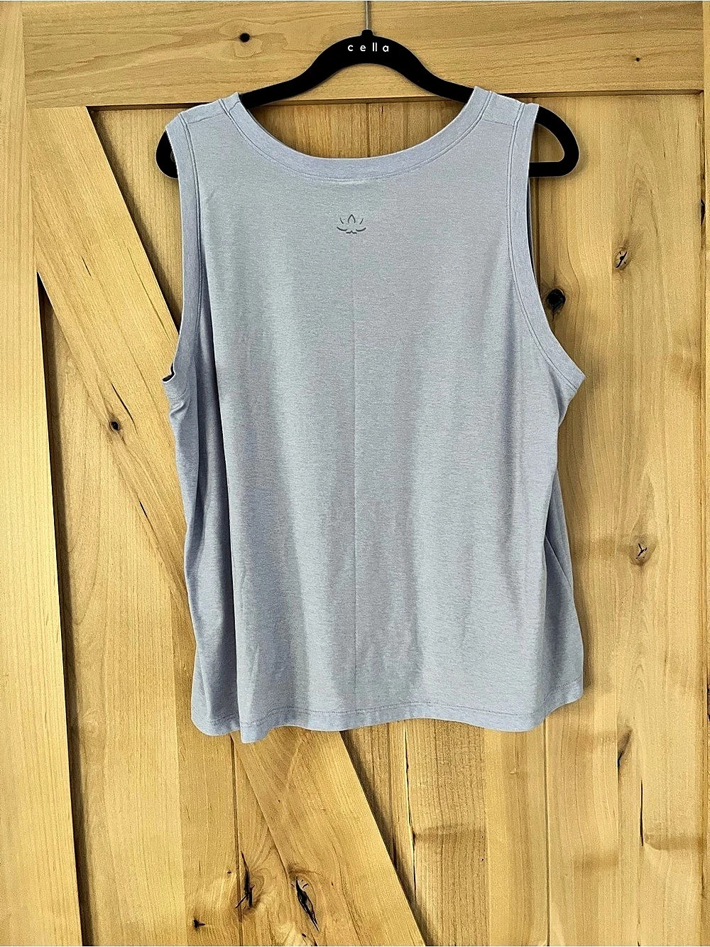 Beyond Yoga Spacedye Slim Racerback Cropped Tank Gray